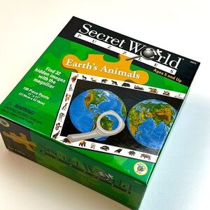 Secret World Puzzles Earth’s Animals jigsaw puzzle - NIB